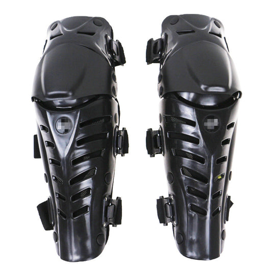 Motorcycle Knee Pads — PE Shell, Off-Road Protection