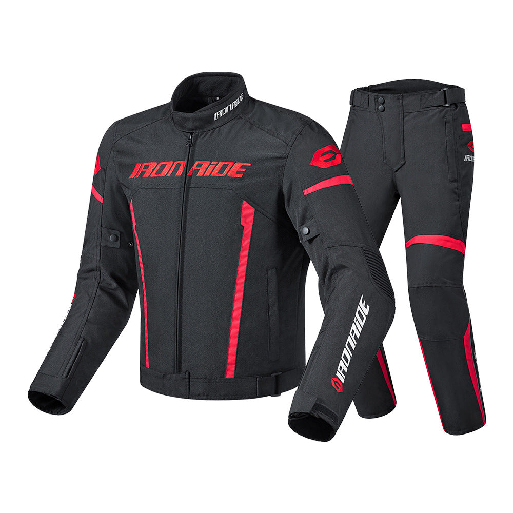 Motorcycle Jersey & Pants Set — Rainproof Riding Suit