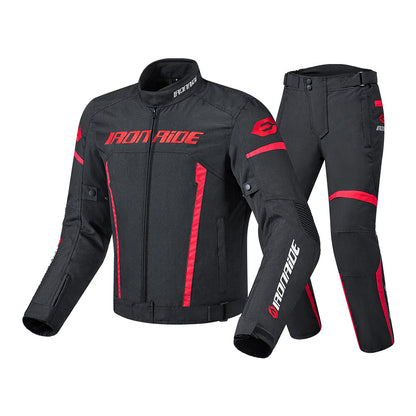 Motorcycle Jersey & Pants Set — Rainproof Riding Suit