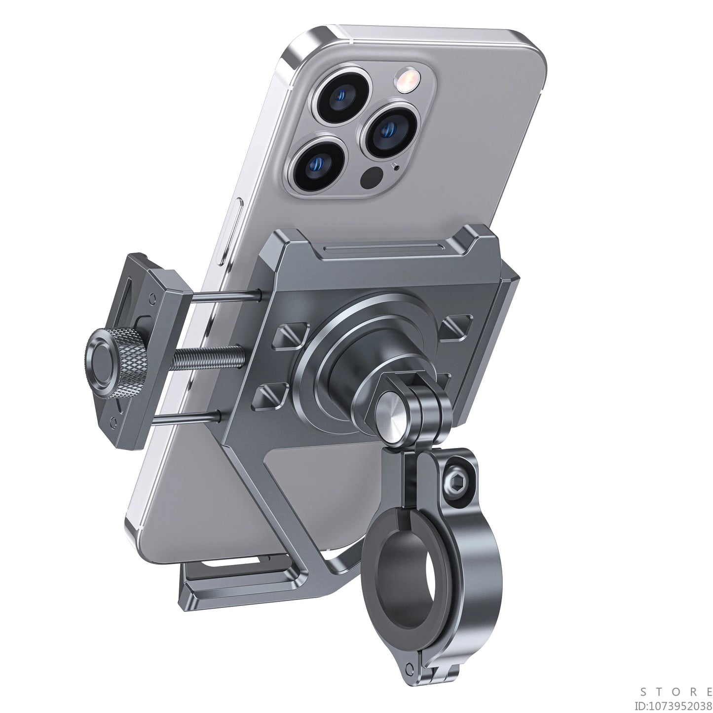 Aluminum Phone Mount — Handlebar Bike & Motorcycle