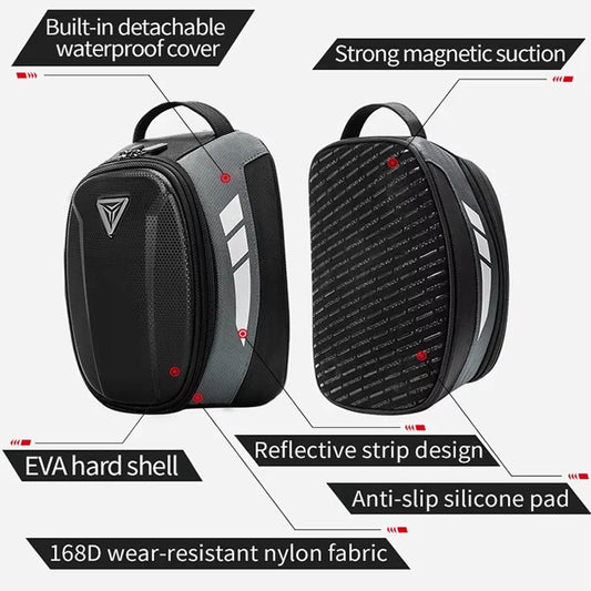 Retro Magnetic Fuel Tank Bag 4.5L — Waterproof Racing