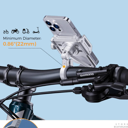 Aluminum Phone Mount — Handlebar Bike & Motorcycle