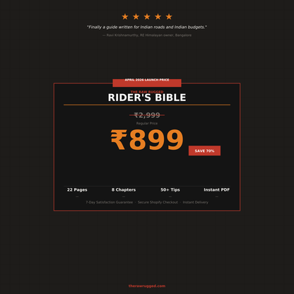 The Raw Rugged Rider's Bible - India's Ultimate Car & Motorcycle Guide (Digital PDF)